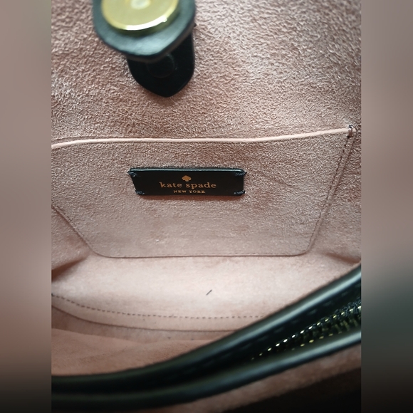 Kate Spade Black Pebbled Leather Shoulder Bag - Picture 10 of 14